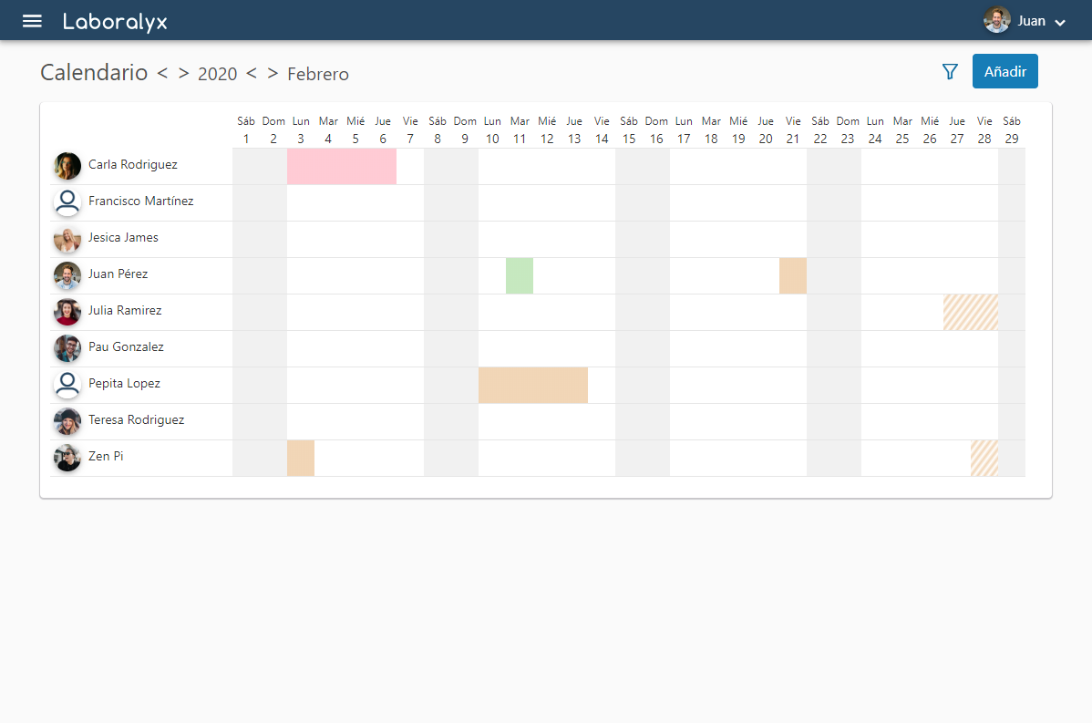 Calendario