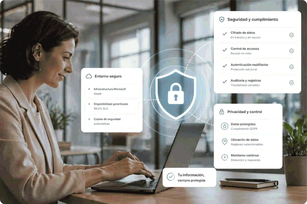 Gestión de permisos, roles y seguridad de los agentes de inteligencia artificial en Dynamics 365.